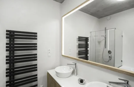 Beton fürdő - Mikrocement, dekorbeton