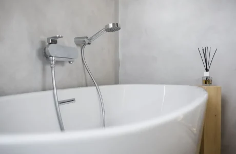 Beton fürdő - Dekorbeton