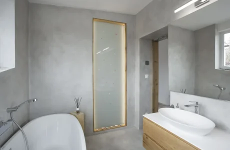 Beton fürdő - Mikrocement