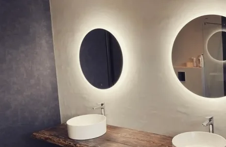 Fürdőszoba felújítása mikrocementtel