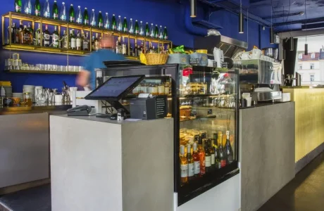 Beton recepcióspult