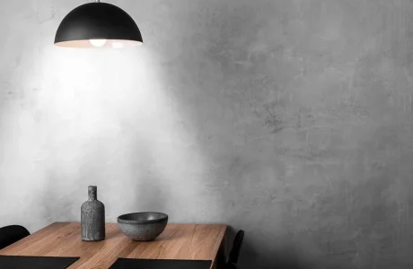 Dekorbeton, mikrocement beton fal