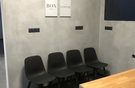 Dekorbeton, mikrocement beton fal